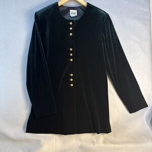 R&M Richards By Karen Kwong Velvet Women's Size 12 Evening Top/jacket